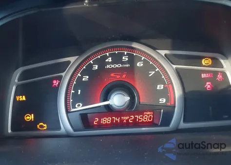 2007 Honda Civic Si from USA, damaged, VIN 2HGFA55527H709884